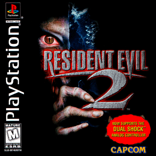 Resident Evil 2 - Dual Shock (Leon Disc) cover artwork