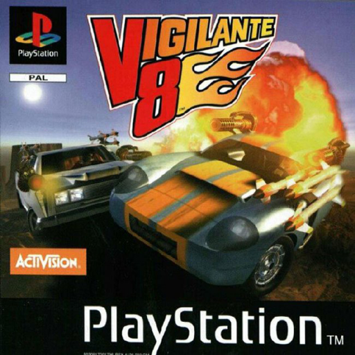Vigilante 8 cover artwork